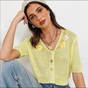 Verge Girl Short Sleeve Cardigan